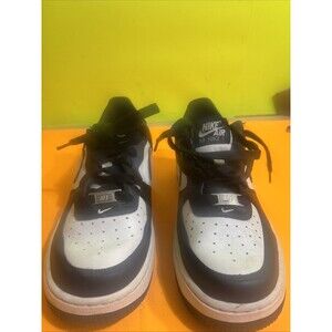 Nike Air Force 1 Shoes Mens Size 6.5Y Black White Panda Low DV1621-001 Sneakers